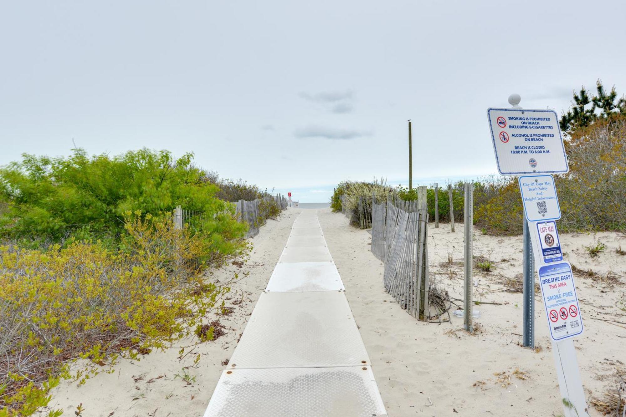 Bright Condo Half-Block To Cape May Beach! Zewnętrze zdjęcie